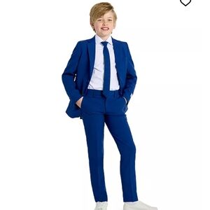 OppoSuits Navy Blue Boys' Suit